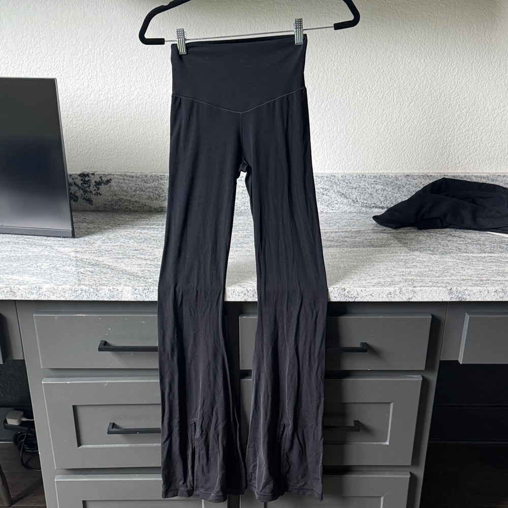Aerie Black Flare Pants